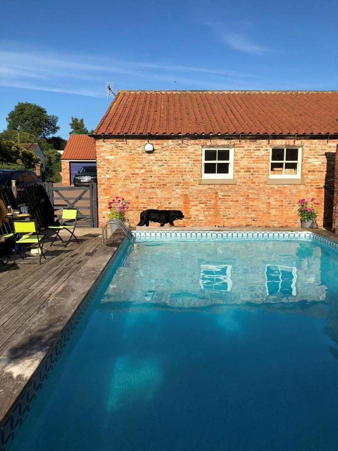 Newsham Grange Farm Thirsk Exterior foto